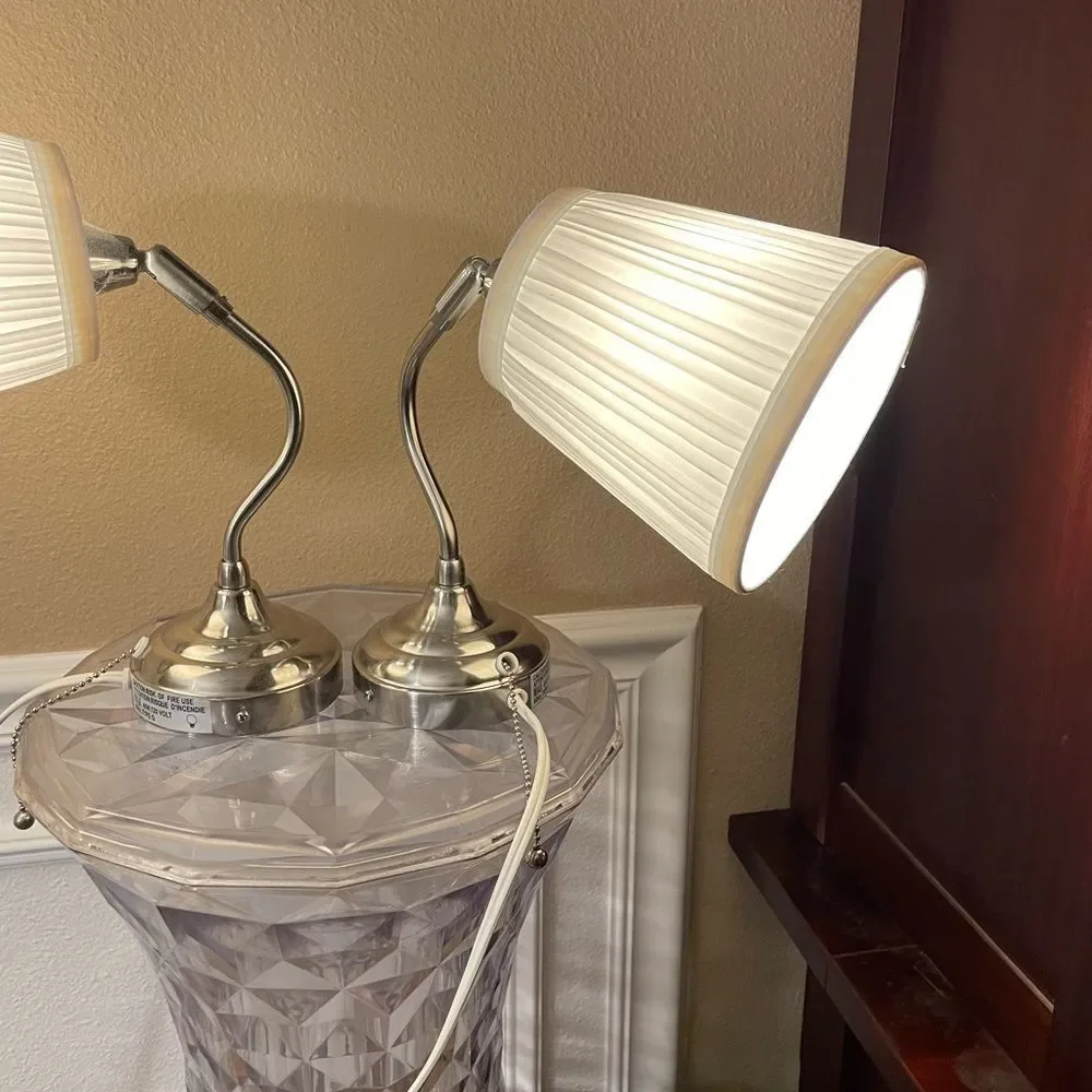 Set of 2 Arstid IKEA Pull String Wall Lamps